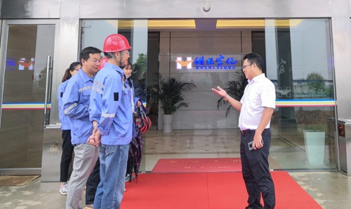 王大真到松滋肥業(yè)、楚星公司和TMP項目現(xiàn)場檢查工作(圖3)