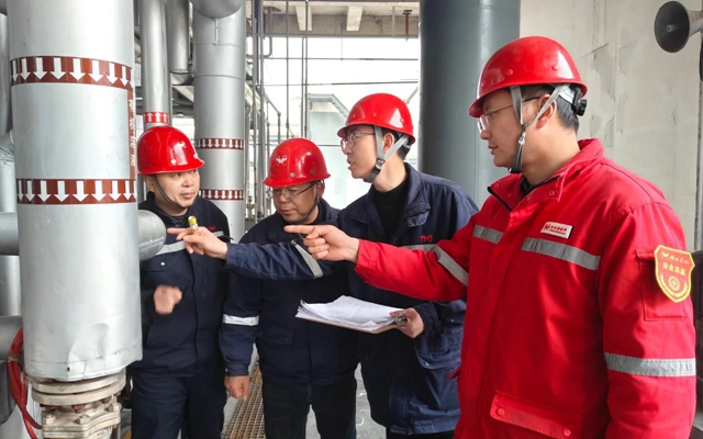 宜化新材料公司：擰緊安全閥，筑牢防護(hù)網(wǎng)(圖1)